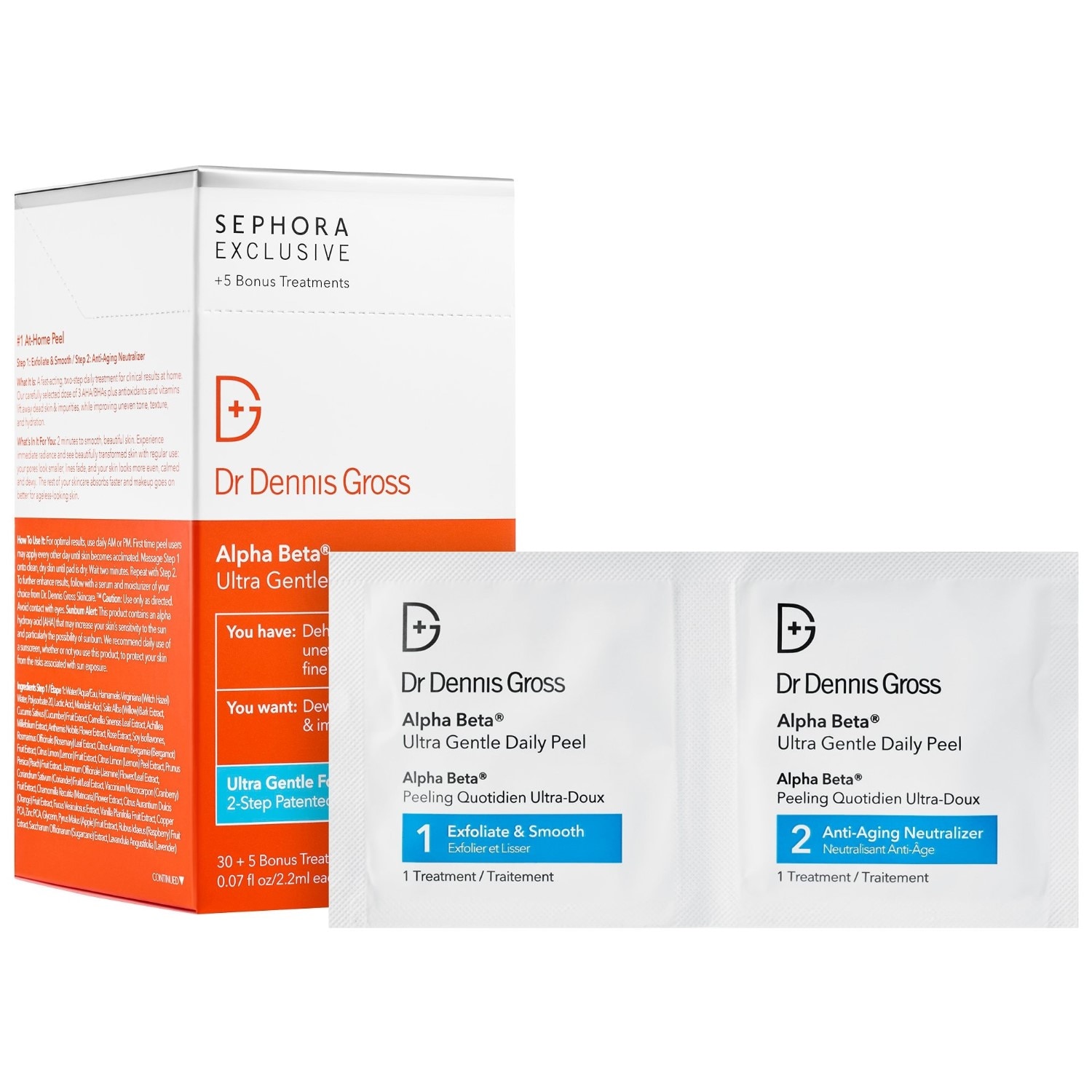 ALPHA BETA ULTRA GENTLE DAILY PEEL (ALMOHADILLAS EXFOLIANTES DIARIAS ULTRASUAVES PARA PIELES SENSIBLES)